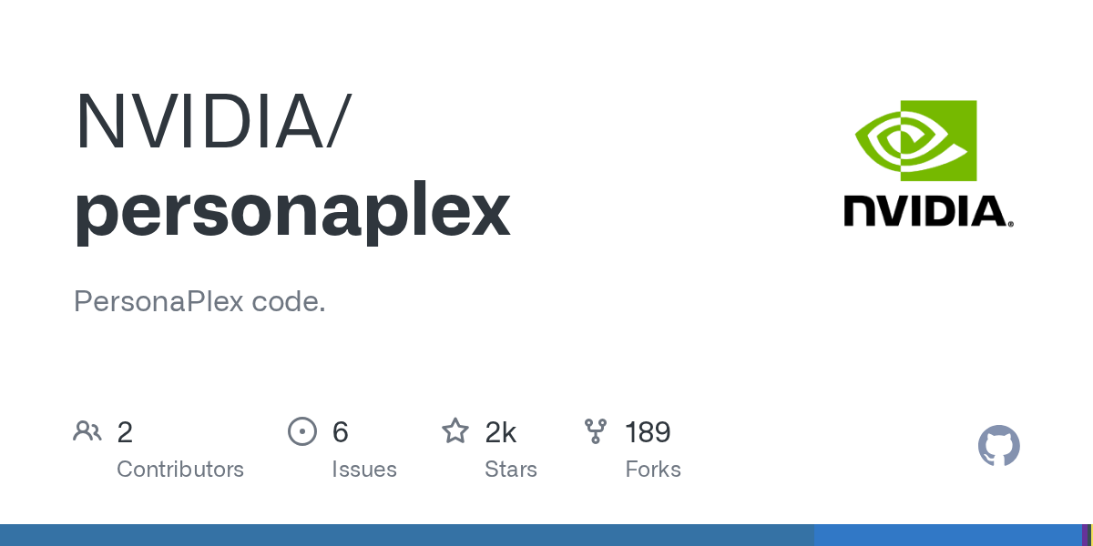 PersonaPlex: Conversational Speech Model