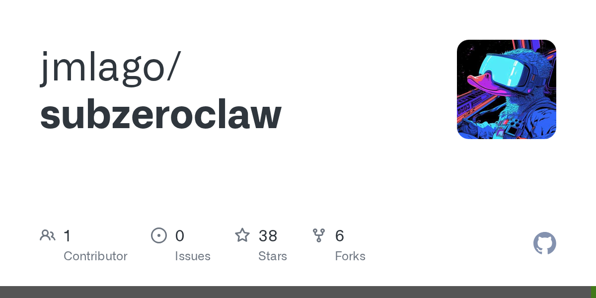 SubZeroClaw: A Minimalist Autonomous Agent