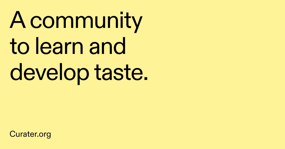 Curater Feed Highlights